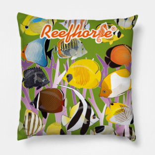 Butterflyfish Collection Pillow