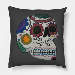 Sugar Skull of Resistance Pillow