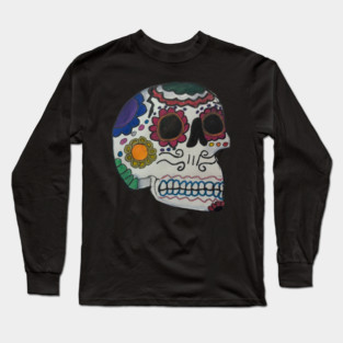 Sugar Skull of Resistance Long Sleeve T-Shirt