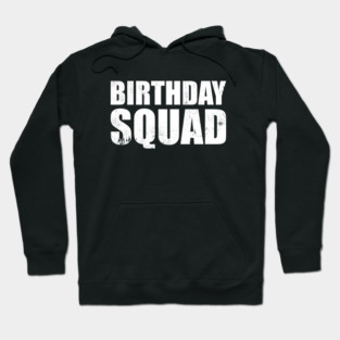 Birthday Squad - Boys Girls Funny Kids Birthday Party Gift Hoodie