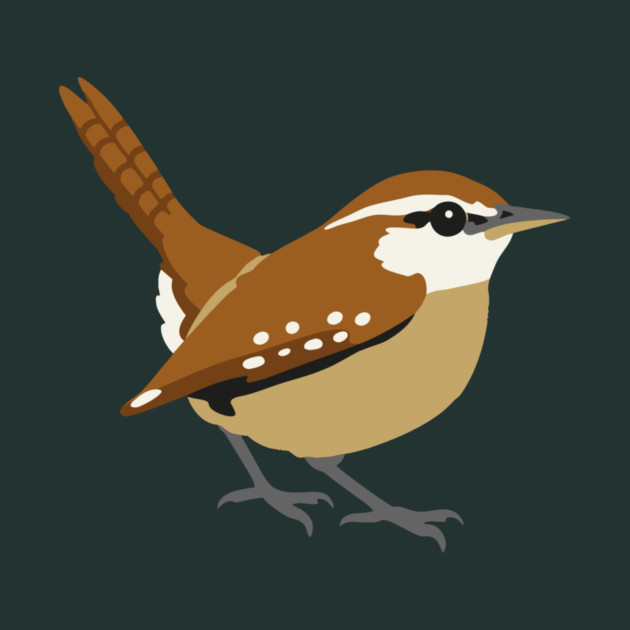 Carolina Wren Songbird Art by DonWillisJrArt