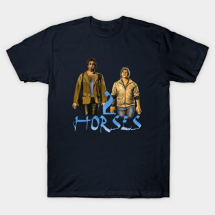 Tim & Eric's Billion Dollar Movie: 2 Horses T-Shirt