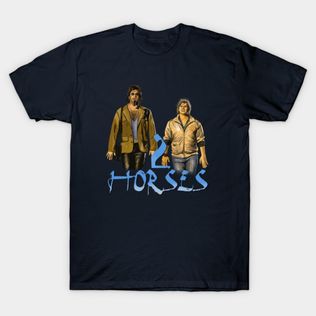 Tim & Eric's Billion Dollar Movie: 2 Horses T-Shirt by 51Deesigns