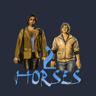Tim & Eric's Billion Dollar Movie: 2 Horses T-Shirt