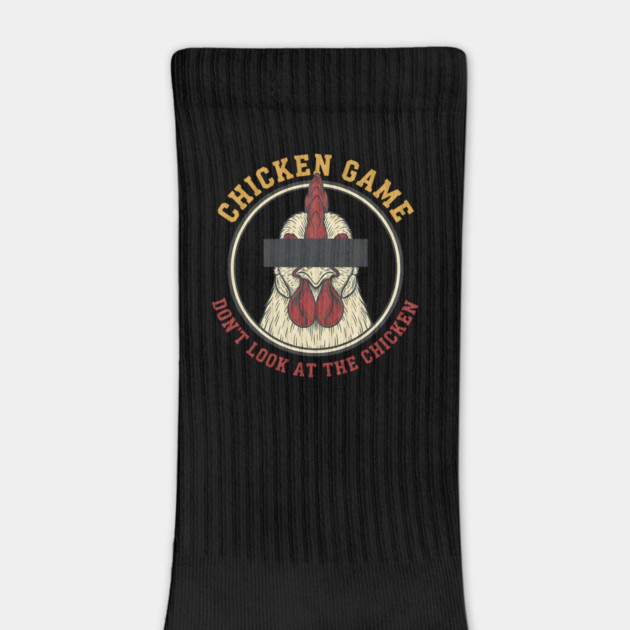 Chicken Game, Don't look at the chicken by Pixel Threads 