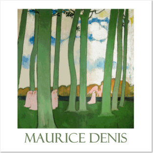 Landscape with Green Trees by Maurice Denis Posters and Art