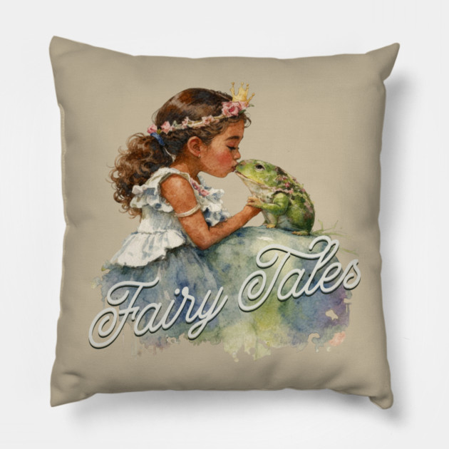 Fairy Tale Genre Lover Pillow by H. R. Sinclair