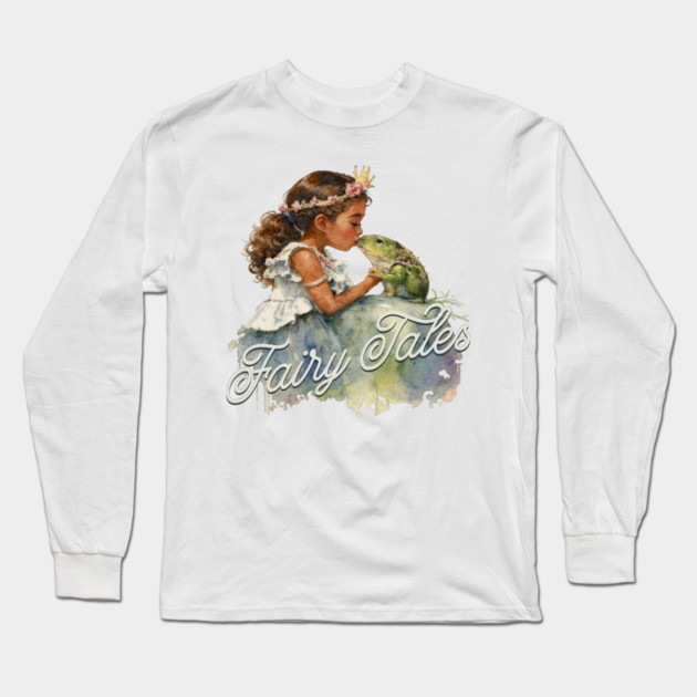Fairy Tale Genre Lover Long Sleeve T-Shirt by H. R. Sinclair