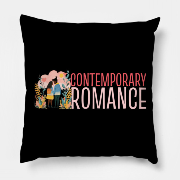 Contemporary Romance Genre Lovers Pillow by H. R. Sinclair