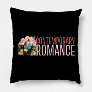 Contemporary Romance Genre Lovers Pillow