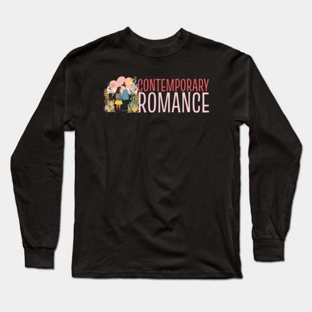 Contemporary Romance Genre Lovers Long Sleeve T-Shirt by H. R. Sinclair