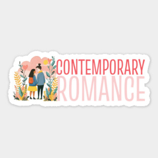 Contemporary Romance Genre Lovers Sticker