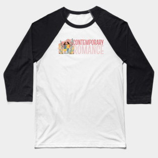 Contemporary Romance Genre Lovers Baseball T-Shirt