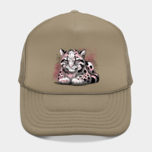 Grumpy Clouded Leopard Hat