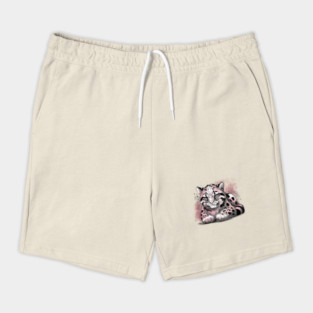 Grumpy Clouded Leopard Shorts