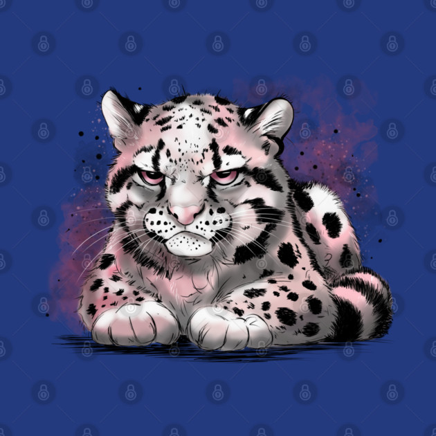 Grumpy Clouded Leopard by H. R. Sinclair