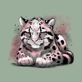 Grumpy Clouded Leopard T-Shirt