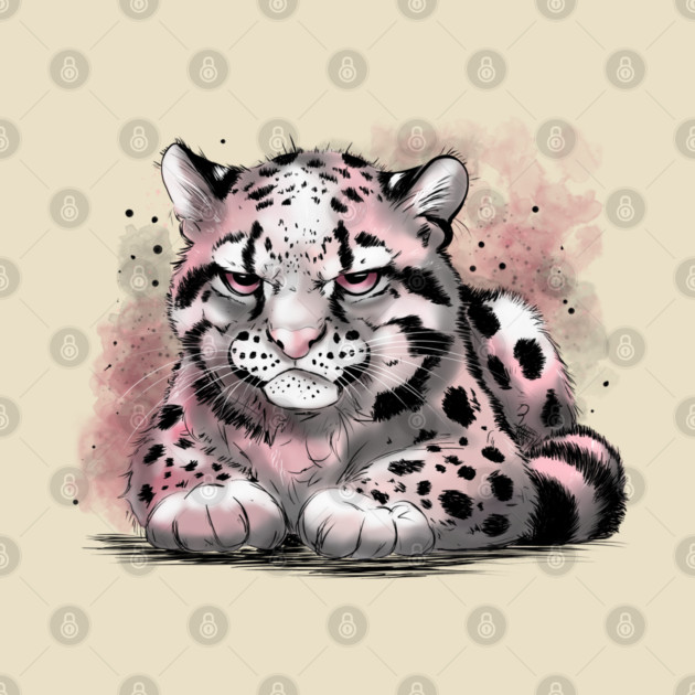 Grumpy Clouded Leopard by H. R. Sinclair