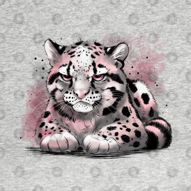 Grumpy Clouded Leopard by H. R. Sinclair