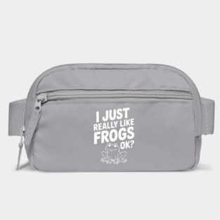 I Just Really Like Frogs Ok? Bag
