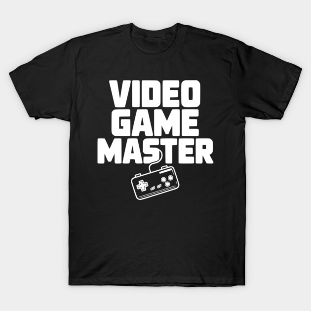 Video Game Master T-Shirt by Frank Ring
