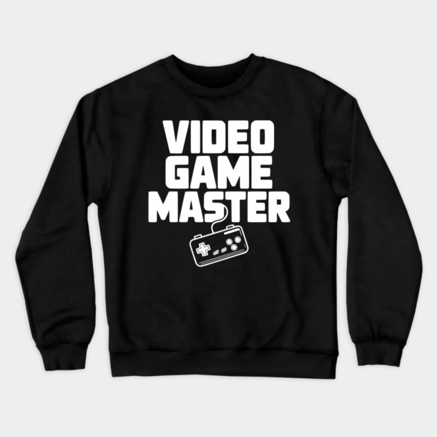 Video Game Master Crewneck Sweatshirt by Frank Ring