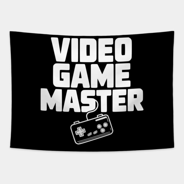 Video Game Master Tapestry by Frank Ring