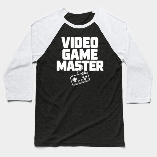 Video Game Master Baseball T-Shirt by Frank Ring