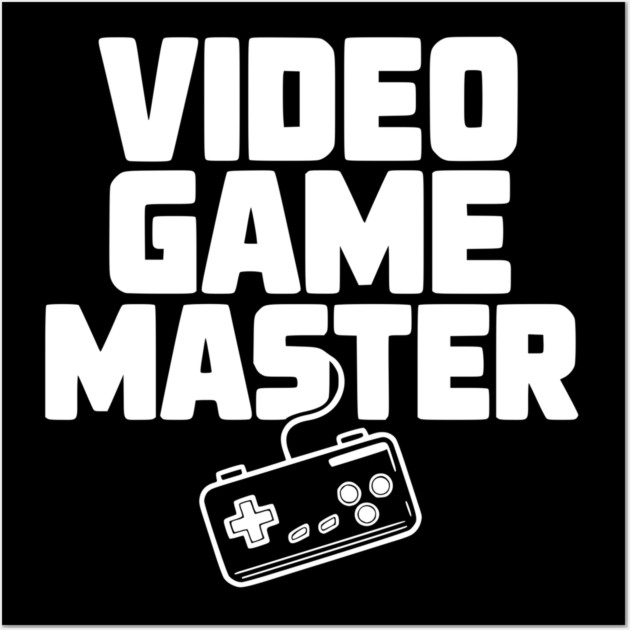 Video Game Master Wall Art by Frank Ring