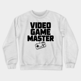 Video Game Master Crewneck Sweatshirt