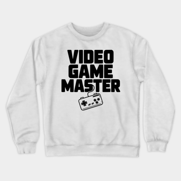 Video Game Master Crewneck Sweatshirt by Frank Ring