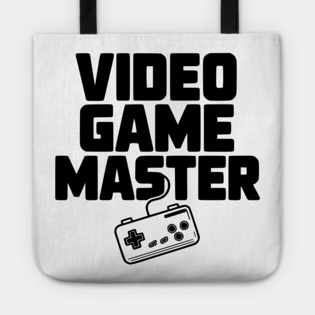 Video Game Master Tote by Frank Ring