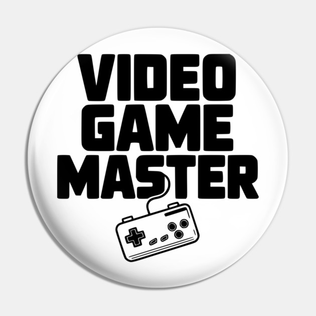 Video Game Master Pin by Frank Ring