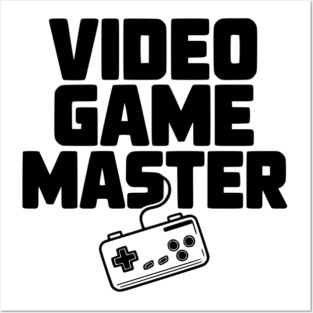 Video Game Master Posters and Art