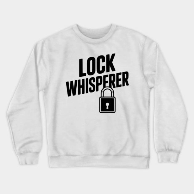 Lock Whisperer Crewneck Sweatshirt by Frank Ring