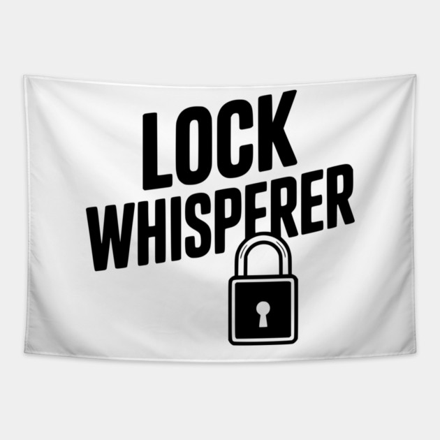 Lock Whisperer Tapestry by Frank Ring