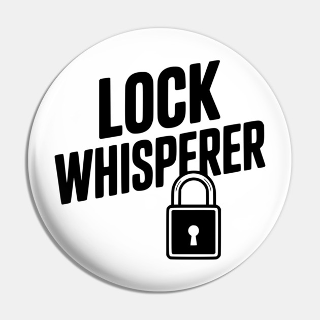 Lock Whisperer Pin by Frank Ring