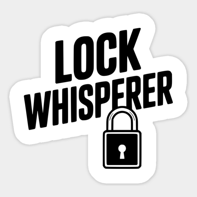 Lock Whisperer Magnet by Frank Ring