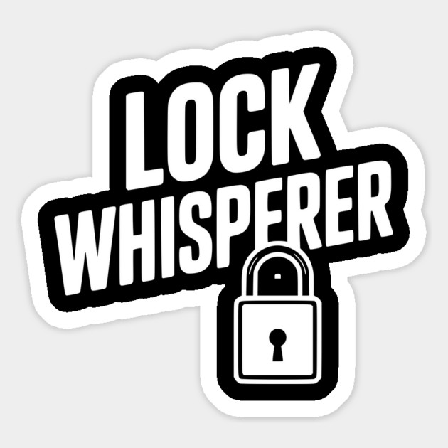 Lock Whisperer Magnet by Frank Ring