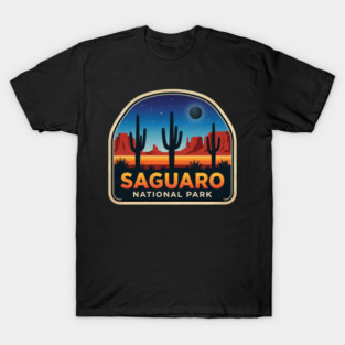 Saguaro National Park Desert Cactus Adventure Travel T-Shirt