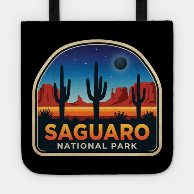 Saguaro National Park Desert Cactus Adventure Travel Tote by ArtistTee ⭐⭐⭐⭐⭐