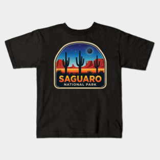 Saguaro National Park Desert Cactus Adventure Travel Kids T-Shirt