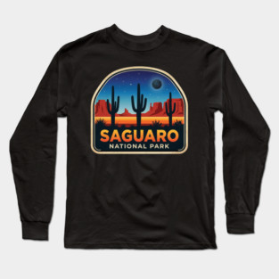 Saguaro National Park Desert Cactus Adventure Travel Long Sleeve T-Shirt