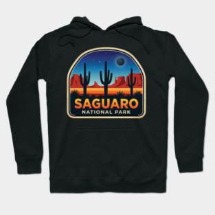 Saguaro National Park Desert Cactus Adventure Travel Hoodie
