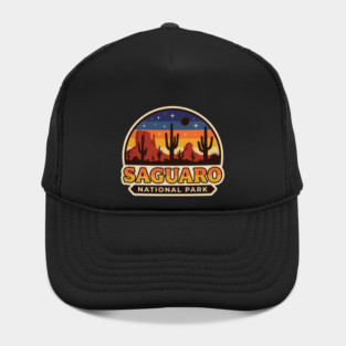 Saguaro National Park Vintage Desert Travel Hat