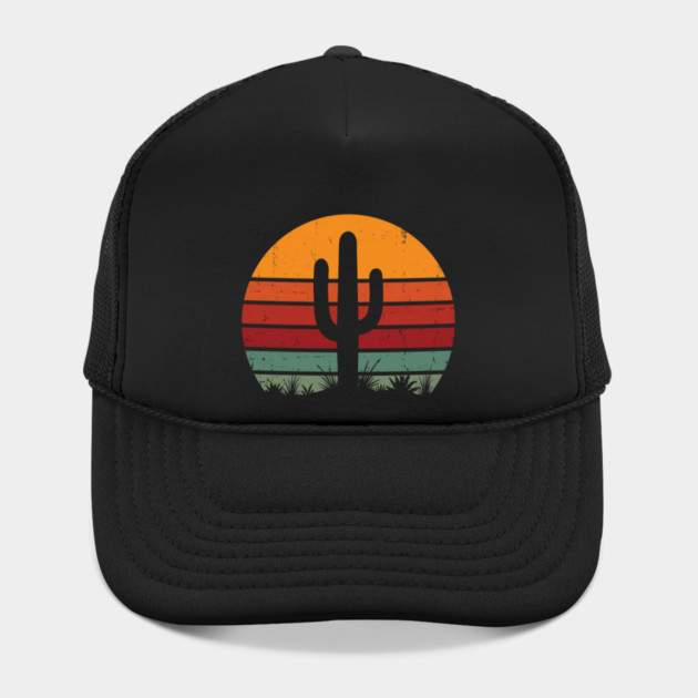 Retro Cactus Sunset Desert Vibes by ArtistTee ⭐⭐⭐⭐⭐