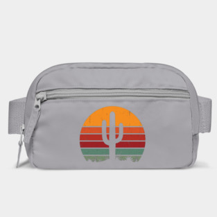 Retro Cactus Sunset Desert Vibes Bag