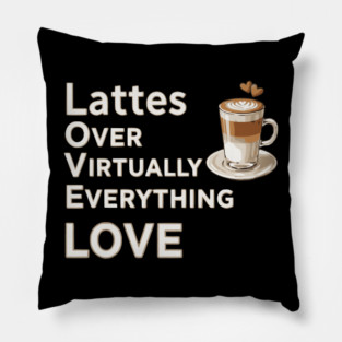 Latte Lover Pillow
