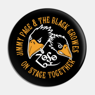 The Iconic Logo Behind Jimmy Page & The Black Crowes Tour Pin