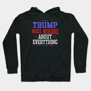 Trump Was Wrong About Everything Hoodie